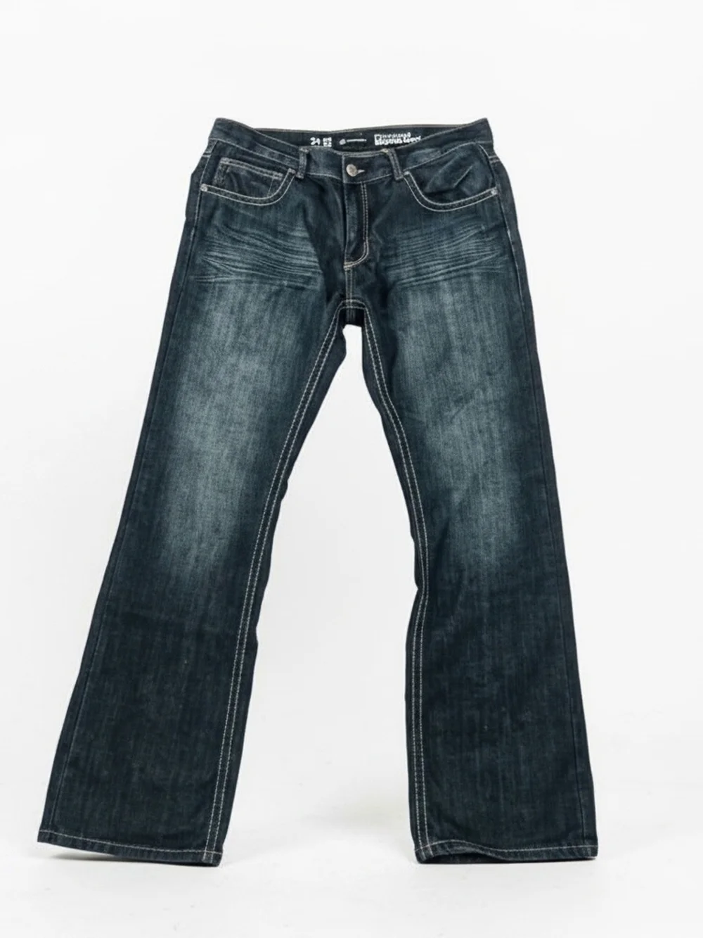 INC International Concepts Denim Jeans with White Stitching Mens 34x32 - Picture 1 of 12